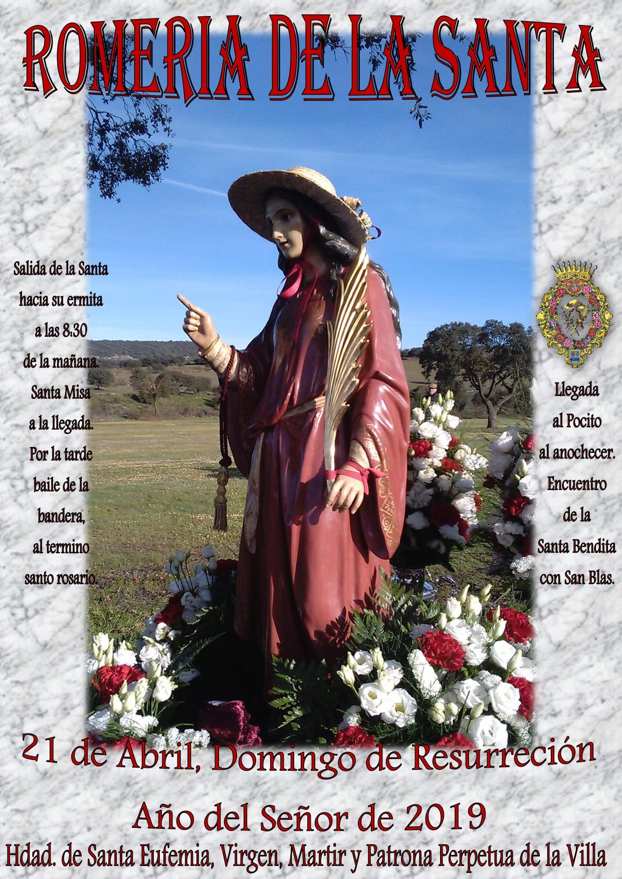 Romería de Santa Eufemia 2019 Santa Eufemia